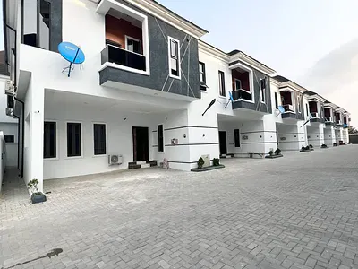 Newly Built 4-Bedroom Terrace Duplex with BQ, Gym, Pool — Ajah, Lagos