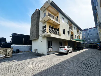 Four Bedroom Townhouse with One Room BQ Each — Lekki, Lagos