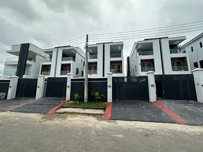 5 Bedroom Semi-Detached Duplex with BQ — Ogudu, Lagos