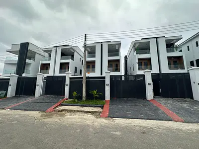 5 Bedroom Semi-Detached Duplex with BQ — Ogudu, Lagos