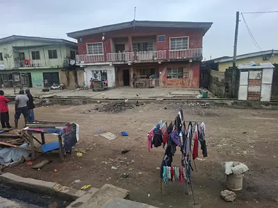 Demolishable Face-Me-And-Face-You Land — Off Agboyi Road Adebayo, Kosofe, Lagos
