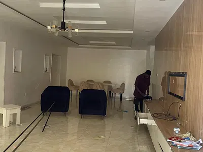 Specious 3 Bedrooms Flat with Air Conditioning — Chevron, Lekki, Lagos