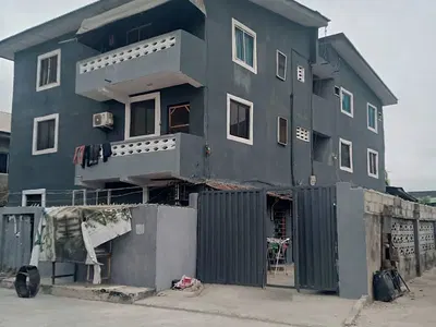 Block of Flats with 6 Mini Flats and 2 Units of 2 Bedroom Units — Ojuelegba Western Avenue, Surulere, Lagos