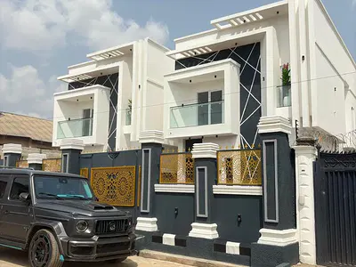 Beautiful 4 Bedroom Fully Detached Duplex with BQ — Agege, Lagos