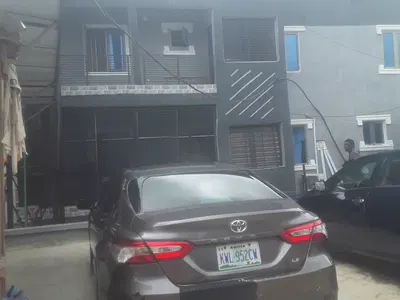 Mini Flat with Pop Ceiling and 2 Toilet — Awin Close, Akoka, Yaba, Lagos