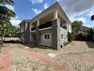 1200SQM 5 Bedroom Detached Duplex with 3 Bedroom BQ — Kukwaba, Abuja