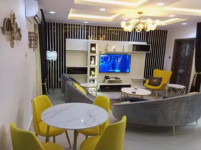 2 Bedroom Serviced Flat with En-Suite Bathrooms - Yellow — Beside Channels Television Opic, Ojodu Berger, Ojodu, Lagos
