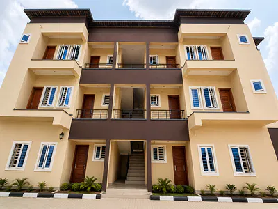 3 Bedroom Flat — In an Estate, Ogba, Ikeja, Lagos