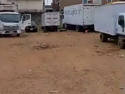 Residential Land with Perimeter Fencing — Ajao Estate, International Airport Road, Isolo, Lagos