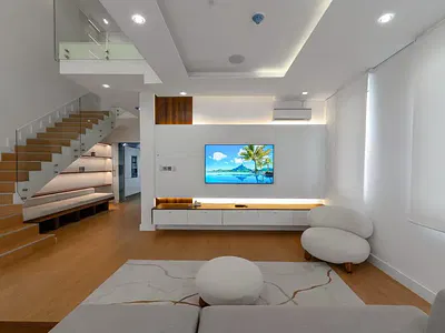 Luxury 3 Bedroom Furnished Flat with Private Pool, Cinema and Gym — Victoria Island (VI), Lagos