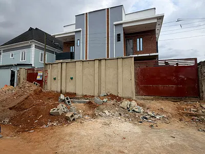 Nicely Built 3 Bedroom Semi-Detached Duplex with BQ — College Road, Fagba, Agege, Lagos