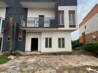 4 Bedroom Carcass Duplex — Brains & Hammers City, Life Camp, Abuja