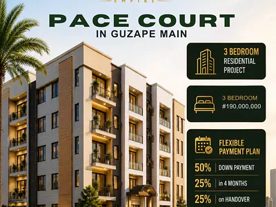 Premium 3 Bedroom Apartments — Fha Guzape, Guzape District, Abuja