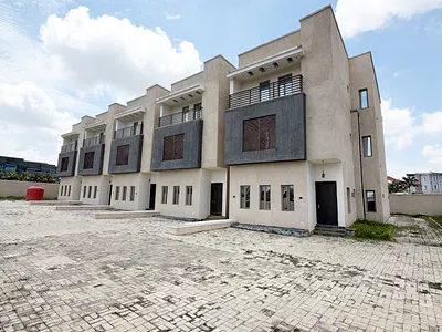 4 Bedroom Terrace Duplex with BQ — Lifecamp, Abuja, Life Camp, Abuja