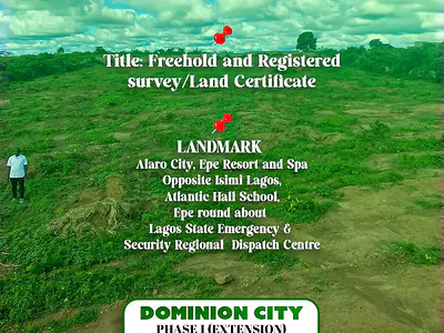 Dominion Estate Is Where Opportunity Meets Luxury — Ijako Town, Epe Lagos, Epe, Lagos