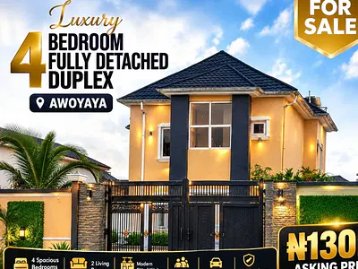 Distress Sales Luxury 4 Bedroom — Awoyaya, Ibeju Lekki, Lagos