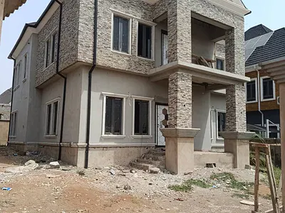 Semi Finished 4bedeoom Detached Duplex — Ligbe by Von, Lugbe District, Abuja