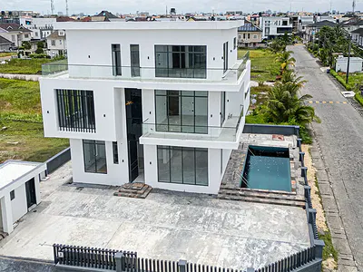 5 Bedroom House with Swimming Pool — Victory Park Estate, Osapa, Lekki, Lagos