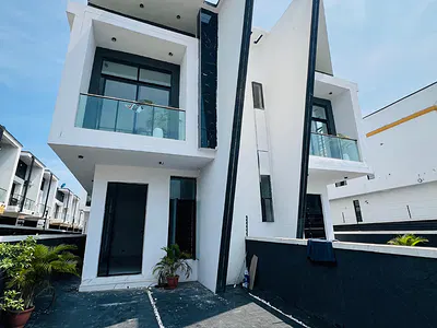 Well Finished 4 Bedroom Semi-Detached Duplex with BQ — Lekki, Lagos