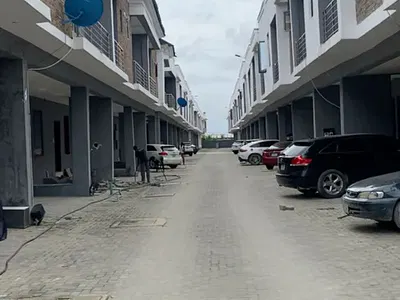 Newly Built 3-Bedroom Townhouse — Romax Homes 12, Off Lekki Garden Phase 4, Lekki, Lagos