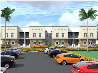 4 Bedroom Terraced Duplex — Cad Zone E23, Kyami, Abuja