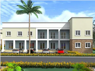4 Bedroom Fully Detached Maisonette — Cad Zone E23, Kyami, Abuja
