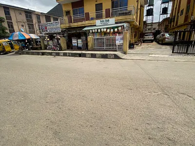 Well Maintained 2blocks of 6 Units of 3 Bedroom Flat with Shops — Ijesha, Surulere, Lagos