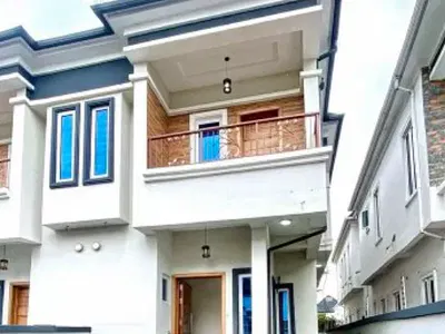 Well Renovated 4 Bedroom Semi Detached Duplex with BQ — By Eleganza Toll Gate, Ikota, Lekki, Lagos