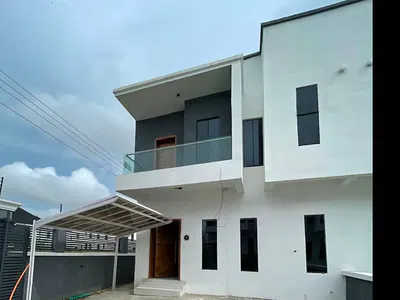 4 Units New, Partly Furnished 4 Bedroom Semi Detached Duplex with BQ — By VGC, Ikota, Lekki, Lagos