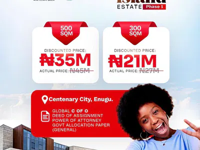 Land Available in a Serene Environment — Sports Island Estate, Phase 1, Enugu, Enugu