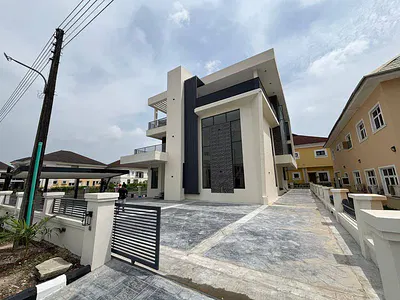 A Beautifully Finished 5 Bedroom Fully Detached Duplex with BQ — Northern Foreshore, Lekki, Lagos