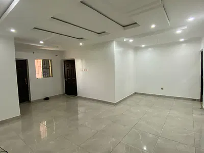 Standard 3 Bedroom Apartment Upstairs with Private Staircase — Ajah, Lagos