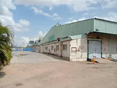 Warehouse on 5, 500SQM Land — Off Oba Akran, Ikeja, Lagos