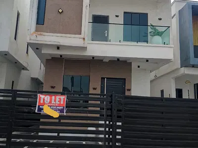 Nice 4 Bedroom Fully Detached Duplex — Lekki Palm City Ajah Lagos, Ajah, Lagos