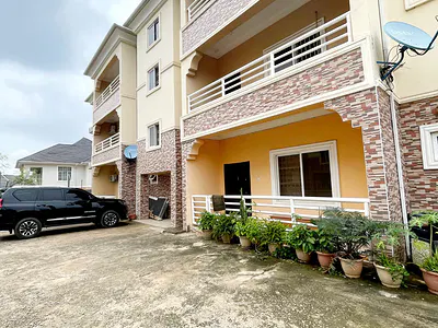 Serviced 3 Bedroom Block of Flats in an Estate — Katampe Main Behind Aso Radio, Katampe, Abuja