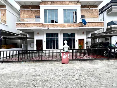 Self Serviced 4 Bedroom Semi Detached Duplex with a BQ — Lekki, Lagos