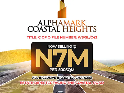 Coastal Heights — Facing the Lagos-Calabar Coastal Road, Ibeju, Lagos