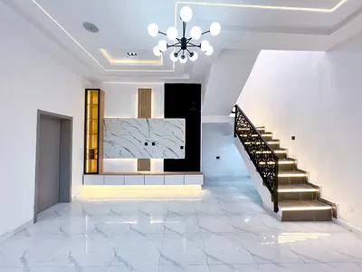 3 Bedroom Semi-Detached Duplex with BQ — Abraham Adesanye, Jerico Villa Estate, Ajiwe, Ajah, Lagos
