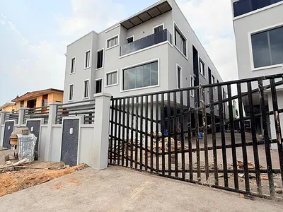 Newly Built 4 Bedroom Terrace Duplex with a Room BQ — Ikeja, Lagos