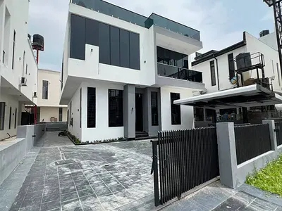 Brand Five Bedroom Fully Detached Duplex — Lekky County Homes, Ikota, Lekki, Lagos