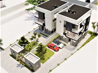 Newly Built 4 Bedroom Fully Detached Duplex with a BQ — Berger, Arepo, Ogun