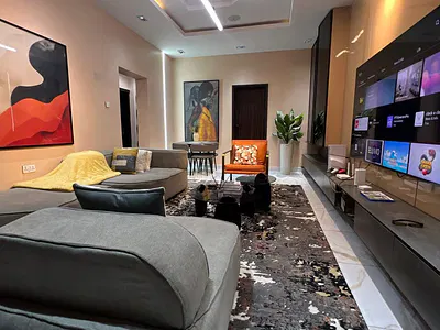 2 Bedrooms Flat with 24 Hours Power Supply — Ikate, Lekki, Lagos