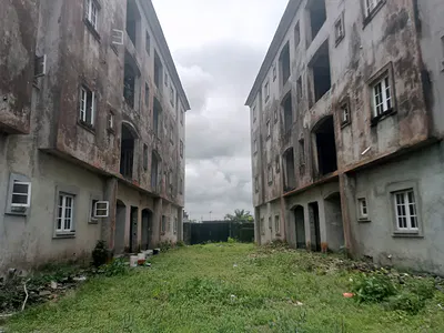 Solid Block of 3 Bedroom Apartments in a Built Up Area with Good Road — Oribanwa, Ibeju Lekki, Lagos