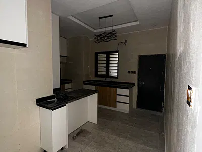 3 Bedroom Flat with Fitted Functional Kitchen — Off Abraham Adesanya Road, Ajah, Lagos
