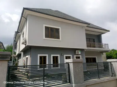 Well Finished 4 Bedroom Duplex Attached with BQ — By Nut Lugbe Abuja, Sabon Lugbe, Lugbe District, Abuja