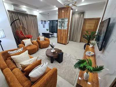 New Modern 2BR with Balcony and Office Table — Ikeja, Lagos