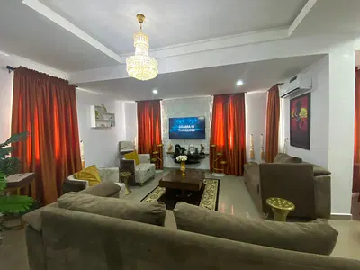 Furnished 3 Bedroom with BQ Gym 24hours Light — Victoria Island (VI), Lagos