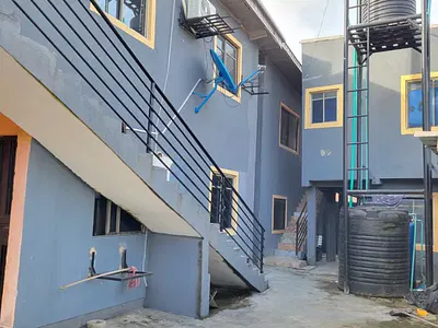 Mini Flat Downstairs Located at a Secure Estate Along Badore — Badore Road, Ajah, Lagos