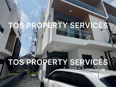 New 4 Bedroom Semi Detached Duplex & BQ in an Estate — Ikoyi, Ikoyi, Lagos