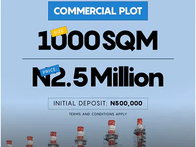 Land with Survey — Gateway International Airport, Owode, Obafemi Owode, Ogun